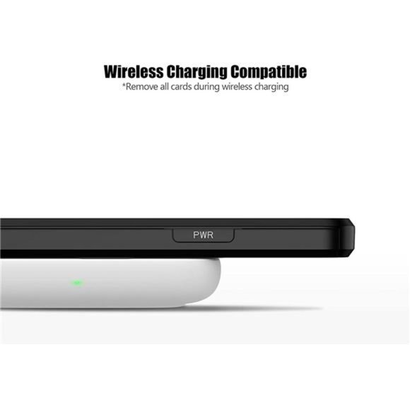 iPhone 13 Pro Max Case with Card Holder Hidden Card Slot - Black - Picture 6 of 6